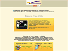 Tablet Screenshot of educaserve.com